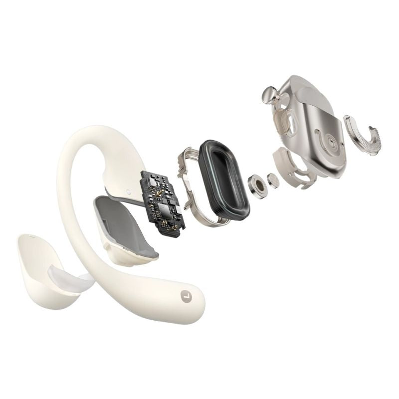 Shokz OpenFit 2 Beige Wireless Headphones In preparation Your Sports Performance