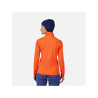 ROSSIGNOL W MID LAYER STRETCH HZ women's sweatshirt orange