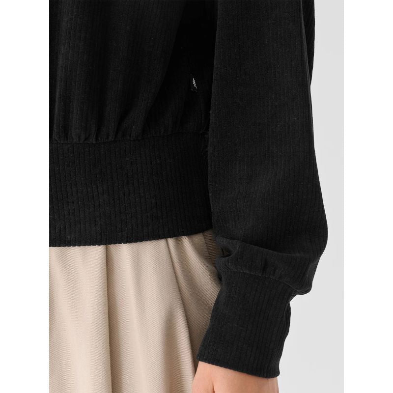 Women's velour sweatshirt without a hood, 4F 4FRAW24TSWSF2054-20S *Kategoria tymczasowa Your Sports Performance