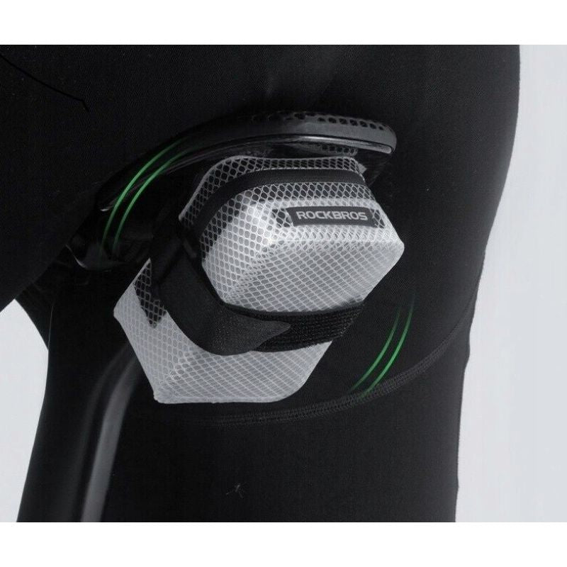 Rockbros 0.4L Bicycle Saddle Bag White Rockbros/Torby Rowerowe/Torby Podsiodłowe Your Sports Performance