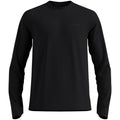 Men’s Odlo ESSENTIAL THERMAL Mid Layer Mock-Neck Sweatshirt, Black