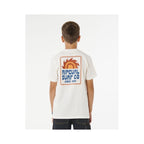 RIP CURL Pacific Rinse Sunrise Tee-Boy White