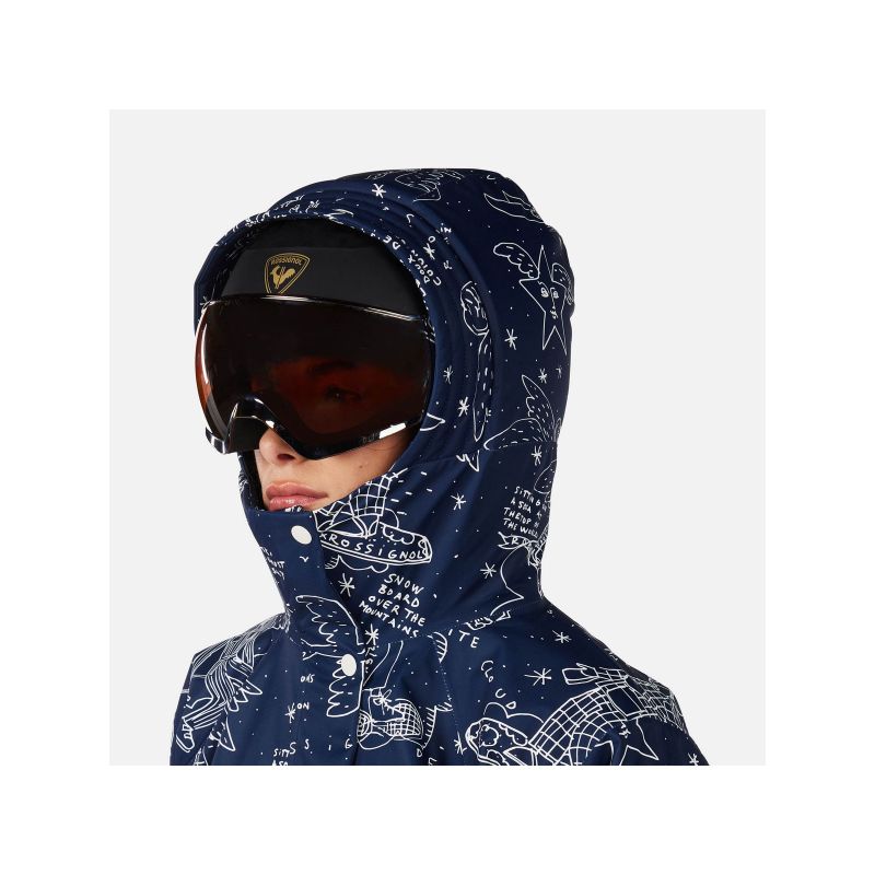 ROSSIGNOL W JCC SUBLIM JKT women's ski jacket navy blue