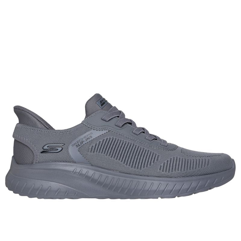 Skechers Men's BOBS SQUAD CHAOS SOLID STEP 118312 DKGY Sports Shoes Skechers