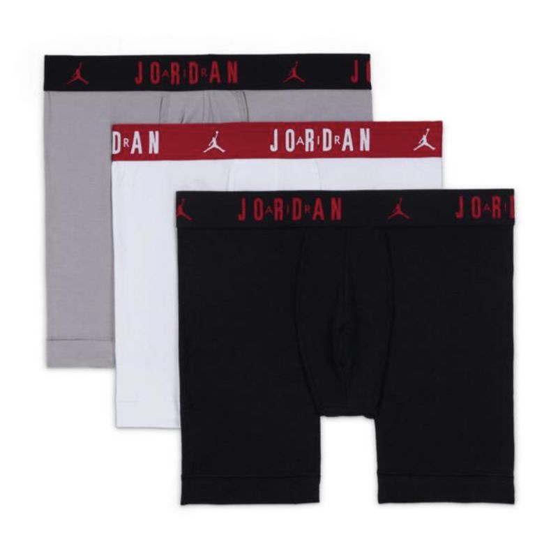 Air Jordan Flight Cotton Core 3-Pack Boxer Brief - JM0622-F66 Odzież/Odzież koszykarska/Bielizna koszykarska Your Sports Performance