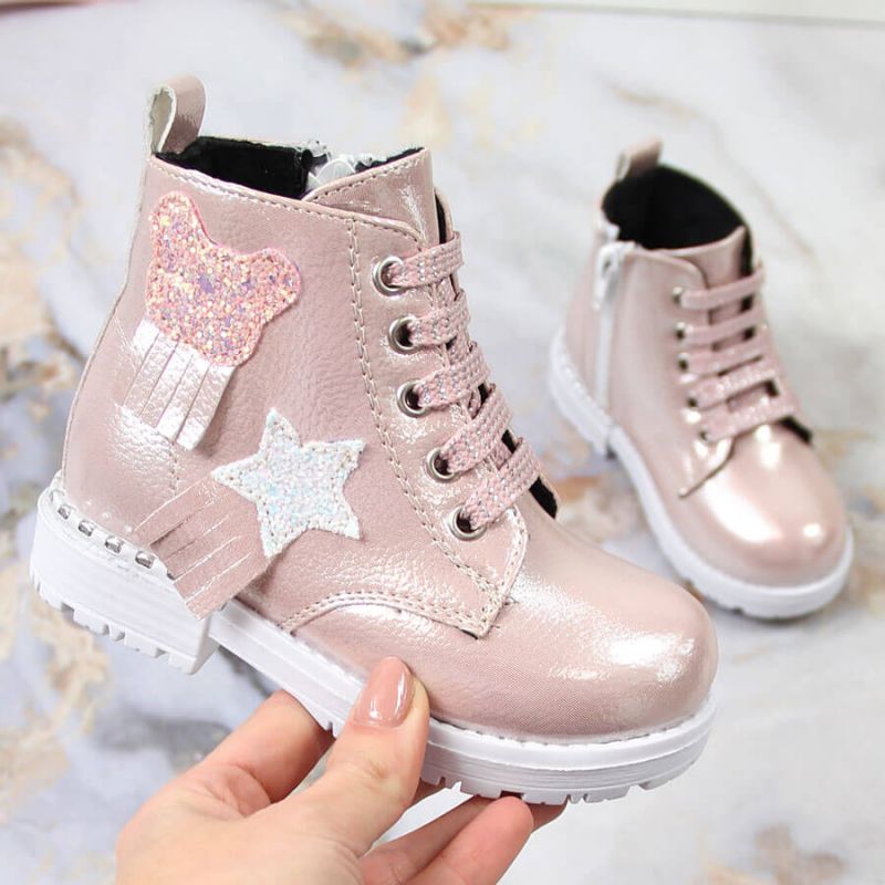 Shimmering insulated boots Potocki W WOL121B Footwear/Outdoor/Potocki Your Sports Performance