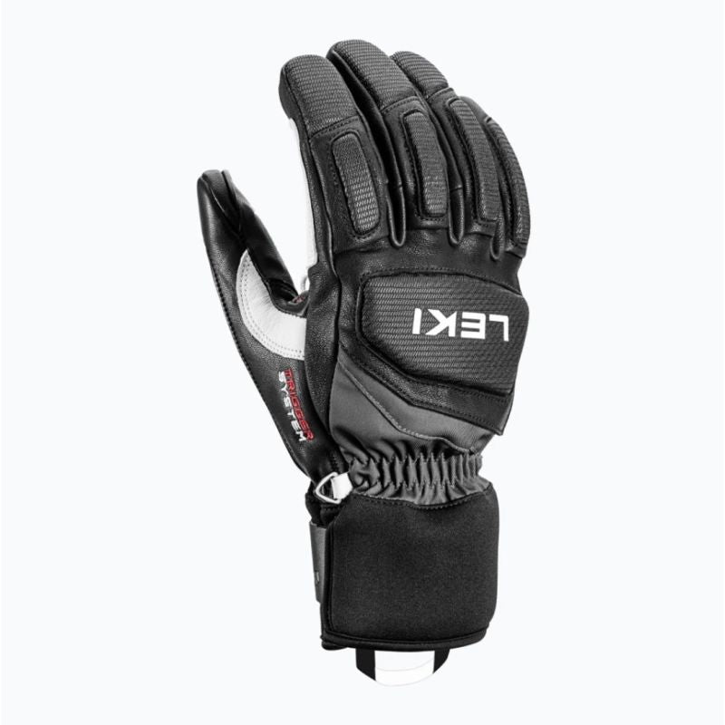 LEKI GLOVES Griffin Pro 3D black/white 8.0 Narciarstwo/Rękawice Your Sports Performance