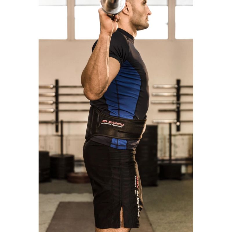 BODYBUILDING BELT FOR EXERCISES - DBX BUSHIDO - M- Model ARW-718 Pasy obciążeniowe - Dip Belt Your Sports Performance