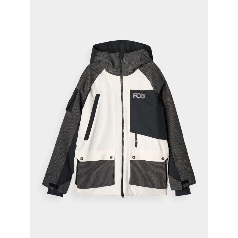 Men's 10000 membrane snowboard jacket 4F 4FWAW24TTJAM511-11S *Kategoria tymczasowa Your Sports Performance