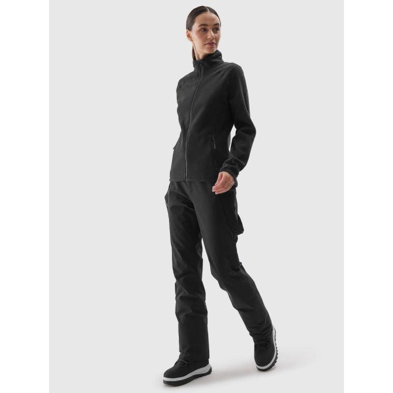 Polartec regular women's stand-up collar fleece 4F 4FWAW24TFLEF272-20S *Kategoria tymczasowa Your Sports Performance