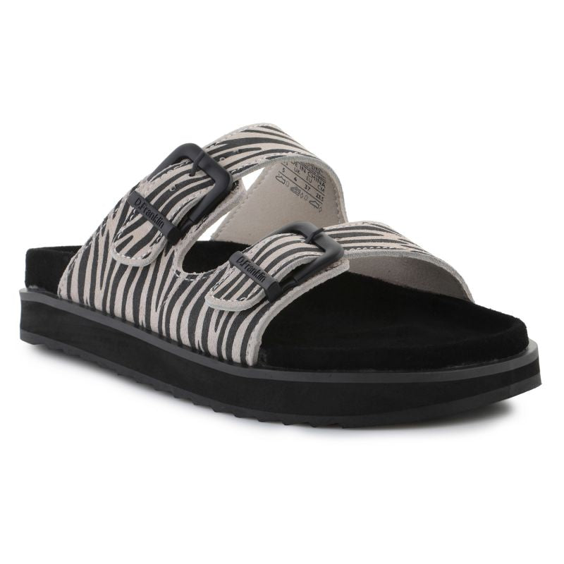 D.FRANKLIN Nordic Sandal Buckle Zebra DFSH405002-ZEBR In preparation Your Sports Performance