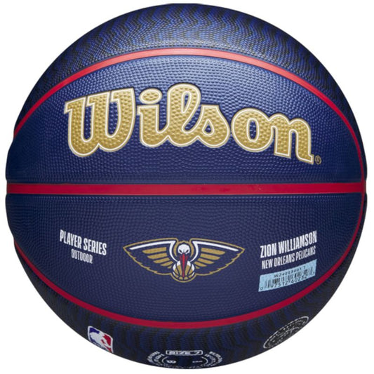 Wilson NBA Player Icon Zion Basketball Williamson Outdoor Ball WZ4008601XB7 Accessories/Balls/Basketball Your Sports Performance