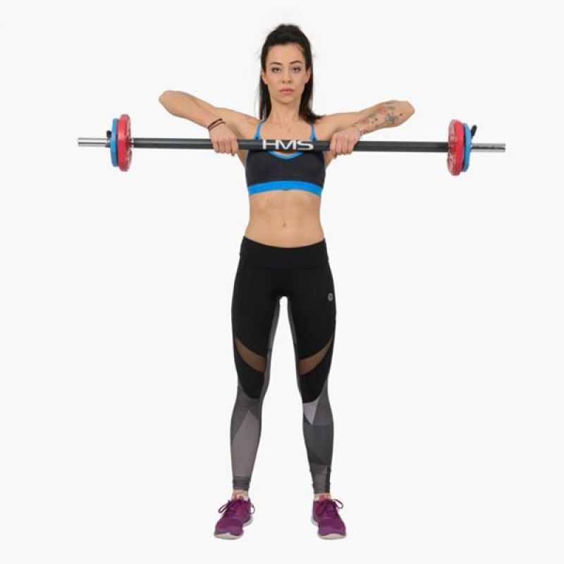 SBP20 barbell, 20KG HMS body pump bar, 17-57-010