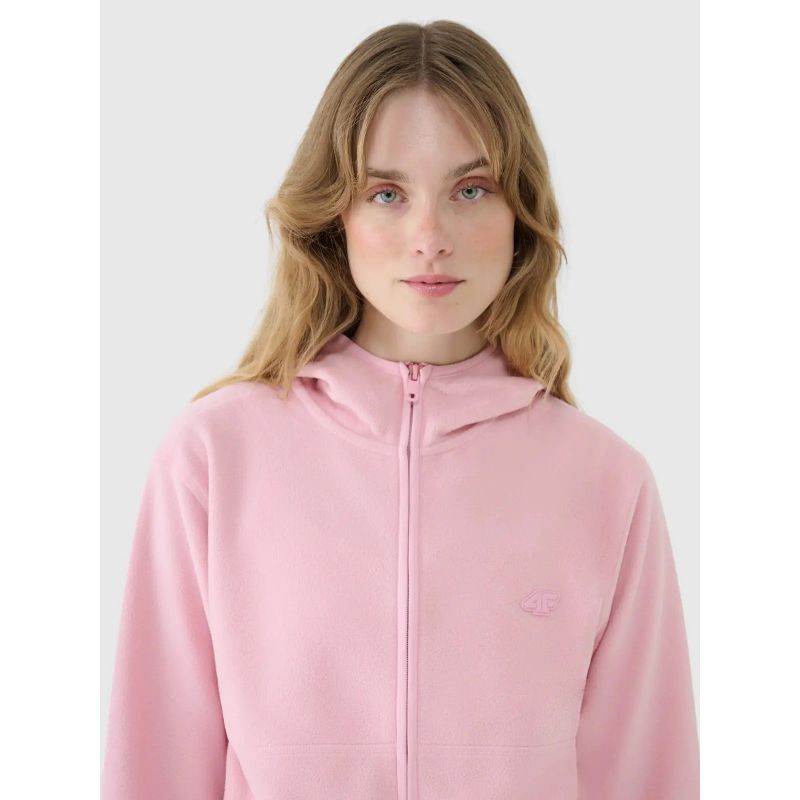 Women's regular fleece with hood 4F 4FWSS25TFLEF323-56S *Kategoria tymczasowa Your Sports Performance