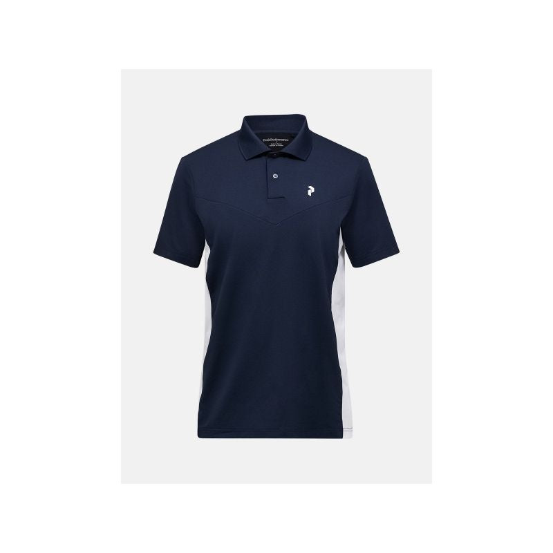PEAK PERFORMANCE M Swift Polo Men's T-Shirt, Navy Blue