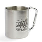Offlander camping mug with a steel carabiner OFF_CACC_03 Accessories Your Sports Performance