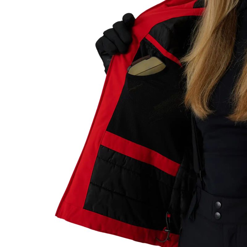 Women’s 4F F1221 Ski Jacket, Red 4FWAW26TTJAF1221 62S