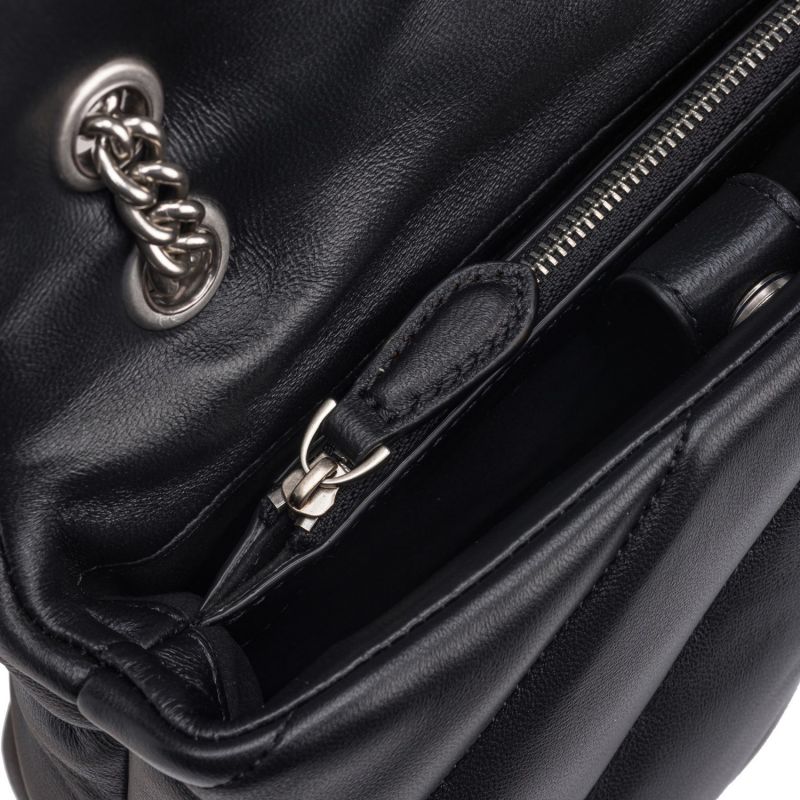 Pinko LOVE PUFF MINI CL 100039 A0F2 leather handbag black (100039 A0F2 Z99O)