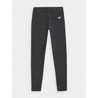 Girls' elastic cotton leggings 4F Junior *Kategoria tymczasowa Your Sports Performance
