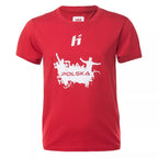 Huari Poland Fan Jr T-shirt 92800426912 Clothing/Football/Huari Your Sports Performance
