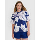 Women's oversize printed T-shirt 4F 4FRSS25TTSHF2692-91A *Kategoria tymczasowa Your Sports Performance