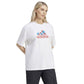 adidas Flower Pack Badge of Sport Women's T-shirt White IT1421 Clothing/Lifestyle/T-shirts Adidas