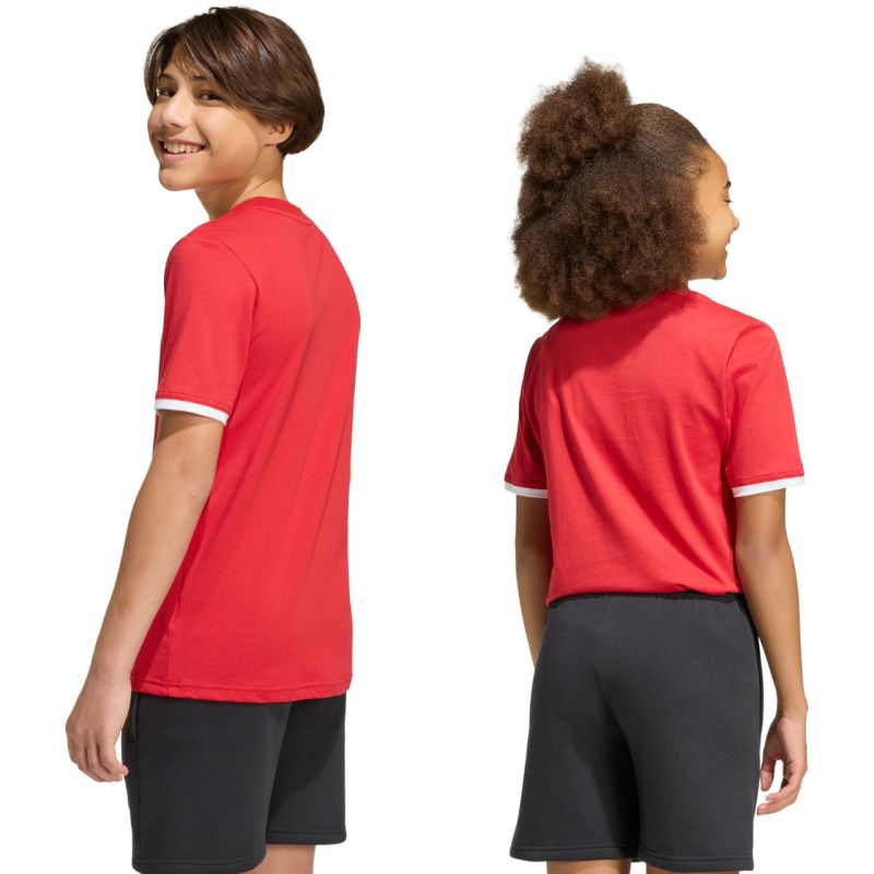adidas Entrada 26 Tee red JZ6674