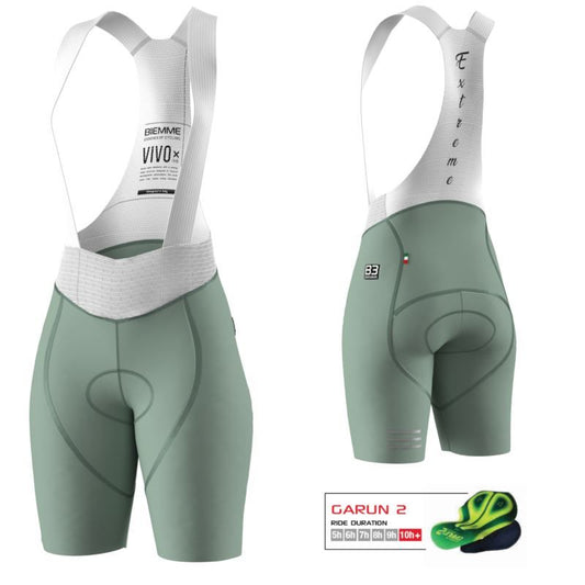 Biemme VIVO EXTREME LADY Sage Shorts XS Biemme/Spodenki/Damskie Your Sports Performance