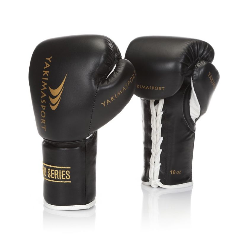Yakima Tiger Black L 10 oz boxing gloves 10039710OZ Accessories/Gloves Yakima