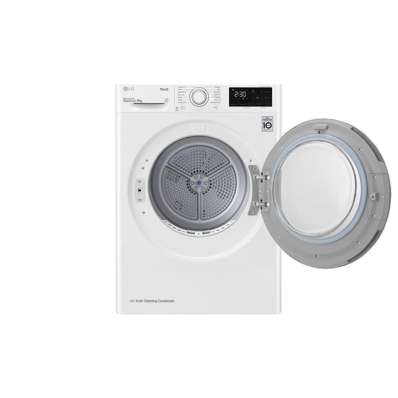 LG RH80V3AV6N Freestanding Front Loading Tumble Dryer 8kg A++ White AGD - Produkty/Pralki wolnostojące Your Sports Performance