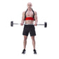 Arm blaster HMS ABX02 red biceps exerciser In preparation Your Sports Performance