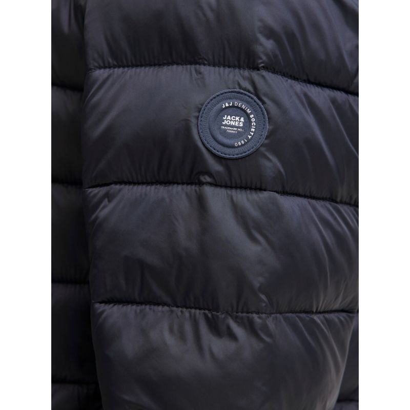 Jack&Jones men's down jacket JJEBRADLEY LIGHT PUFFER COLLAR NOOS 12280971 BLACK In preparation Your Sports Performance