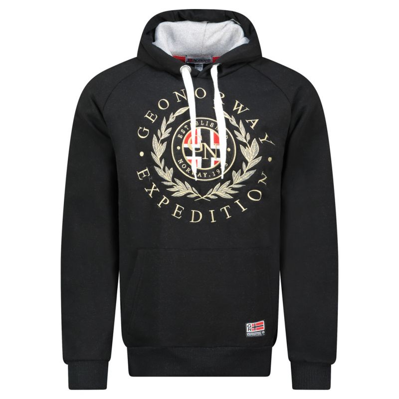 Geographical Norway Giger DB 100 M sweatshirt WZ3045H/GN-Black Clothing/Outdoor/Geographical Norway Your Sports Performance