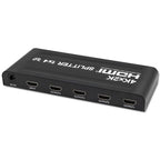 QOLTEC SPLITTER 4XHDMI 4KX2K | 3.4GB/S Kable i adaptery/Adaptery, przejściówki Your Sports Performance