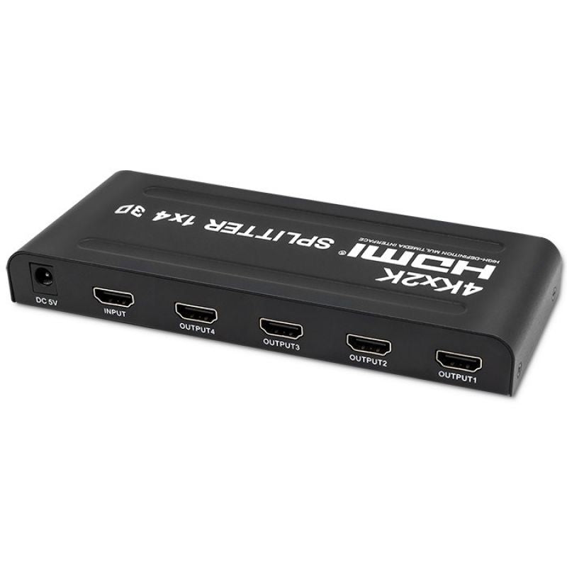 QOLTEC SPLITTER 4XHDMI 4KX2K | 3.4GB/S Kable i adaptery/Adaptery, przejściówki Your Sports Performance