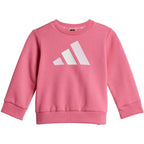 Adidas Essentials Pink and Gray Kids Tracksuit JY0303 Clothing Your Sports Performance