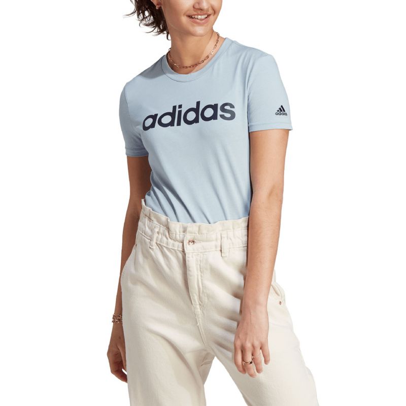 adidas Loungewear Essentials Slim Logo Tee adidas W IM2832 Clothing/Lifestyle/T-shirts Adidas