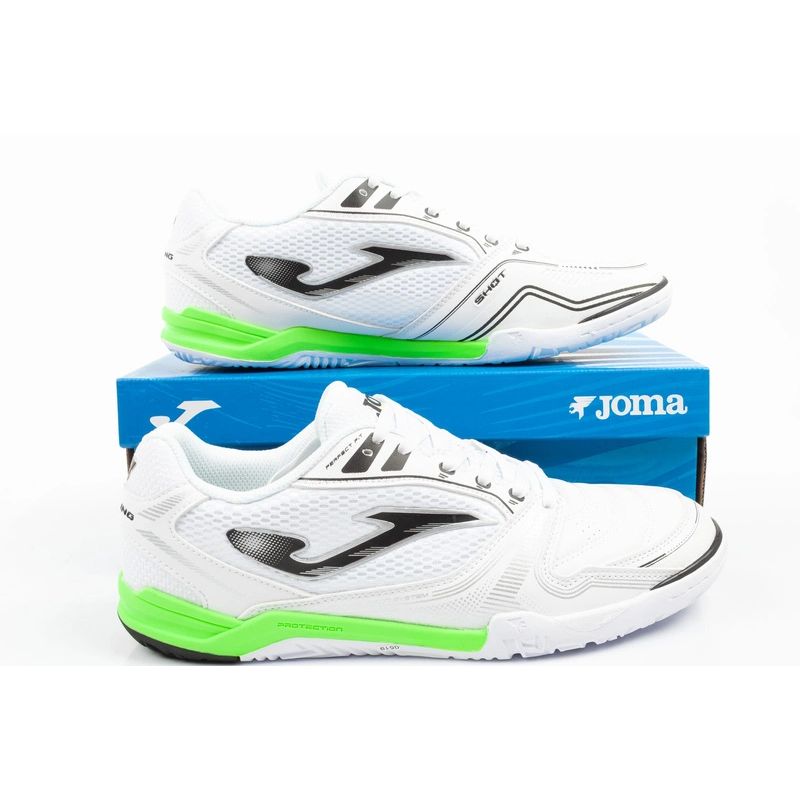 Joma Men's Dribling 2602 Indoor Football Shoes White