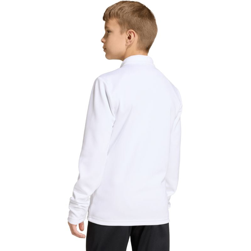 adidas Entrada 26 Track kids' sweatshirt white JZ6605