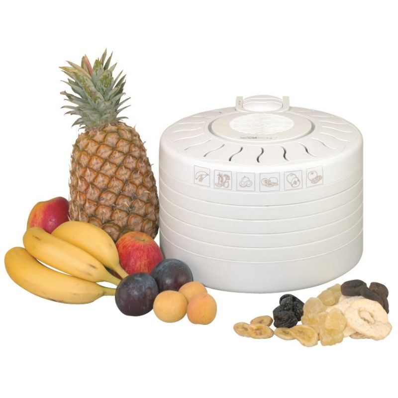 Clatronic DR 2751 mushroom and fruit dehydrator (250W, white) AGD - Produkty/Suszarki do grzybów, warzyw i owoców Your Sports Performance