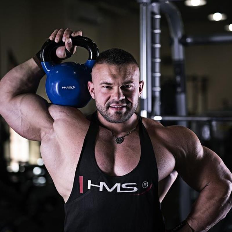 Kettlebell cast iron Blue HMS KNV04 Accessories/Training equipment Your Sports Performance