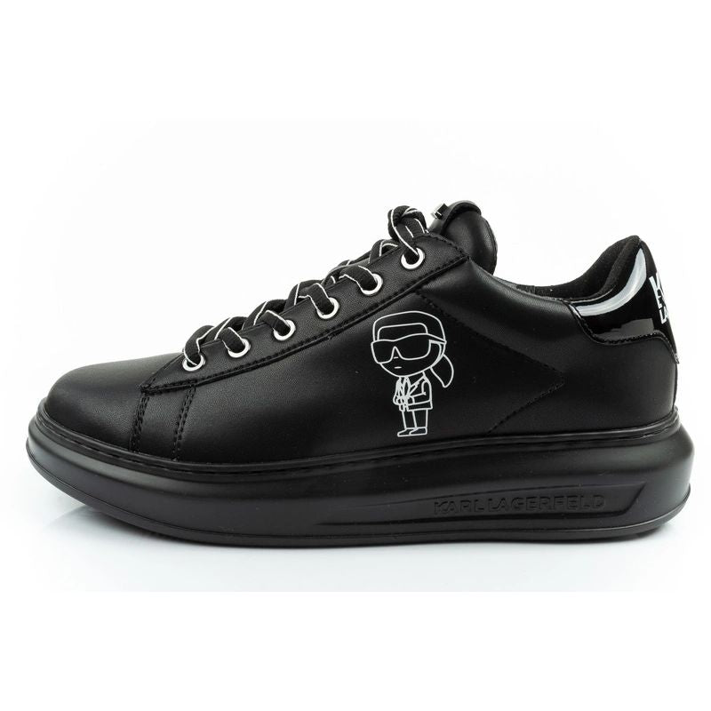 Karl Lagerfeld men's shoes sneakers Kapri natural leather black To be categorized Your Sports Performance