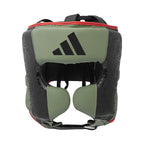 Adidas COMBAT 50 HG Boxing Headgear Black Olive In preparation Your Sports Performance
