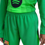 Nike FC Barcelona 2025/26 Stadium Goalkeeper Kids' Shorts Green HQ0475 310