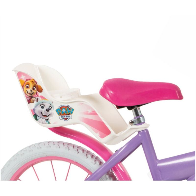 Children's bike 16" Paw Patrol Violet 1680 Girl + Children's helmet Paw Patrol pink TOIMSA 10896 (Gry i zabawki) Sport i rekreacja/Rowery dziecięce Your Sports Performance