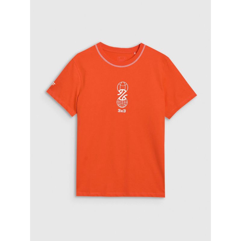 Men's regular printed T-shirt 4F 4FRSS25TTSHM3092-70S *Kategoria tymczasowa Your Sports Performance