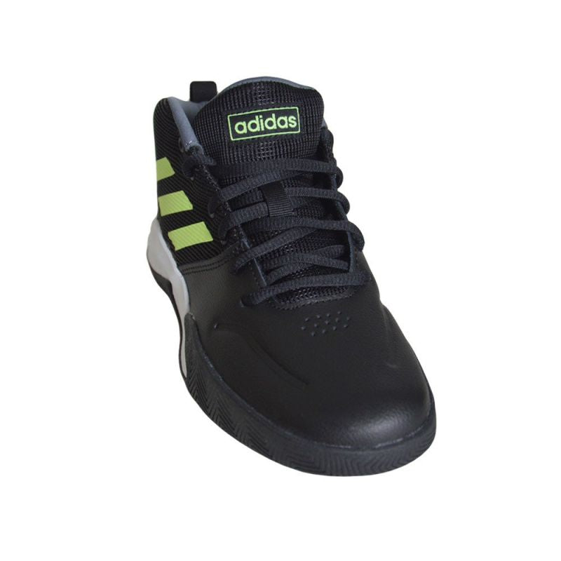 Adidas Ownthegame Kids Wide Cblack/Hireye/Onix Basketball Shoes - EF0308 Obuwie/Buty do koszykówki męskie/Adidas Your Sports Performance