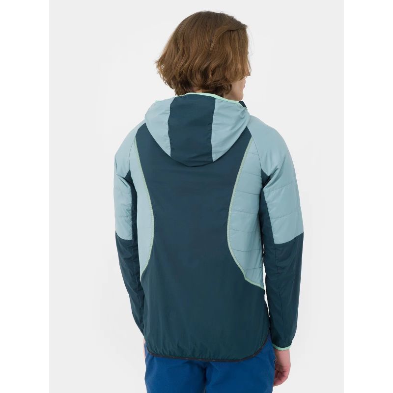 Men's trekking jacket with primaloft® black insulation eco filling 4F 4FSS23TDJAM101-34S *Kategoria tymczasowa Your Sports Performance