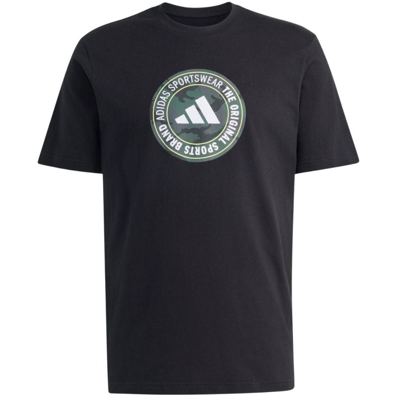 Men's adidas Camo Circle Graphic T-shirt black KC7165
