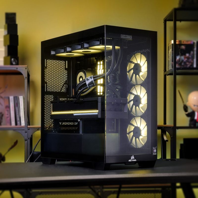 Actina iCUE 7800X3D/32GB/2TB/RX9070XT/850W Komputery/Komputery Gaming Actina Your Sports Performance